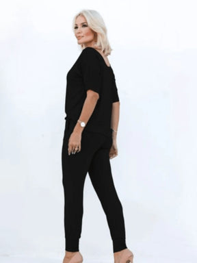 Conjunto Calça e Blusa Viscolycra Requinte Ávila